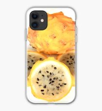 Yellow Pitahaya Slices iPhone Case