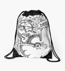 Clockwork Drawstring Bag
