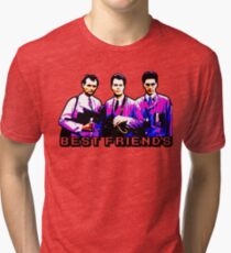 Best Friends - Spooks, Spectres, and Ghosts Tri-blend T-Shirt