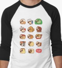 Camiseta ¾ bicolor para hombre Comida Puglie 1