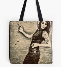 Archaic Symbols Tote Bag