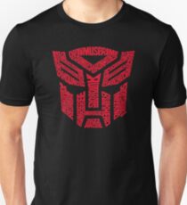 Transformers Autobots Red Slim Fit T-Shirt