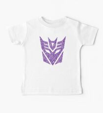 Transformers Decepticons Purple Baby Tee