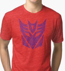 Transformers Decepticons Purple Tri-blend T-Shirt