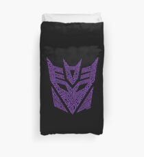 Transformers Decepticons Purple Duvet Cover