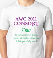 AWC 2011 Consort Unisex T-Shirt