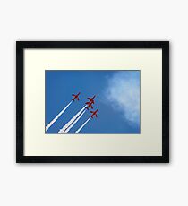 Red, white and blue Framed Print