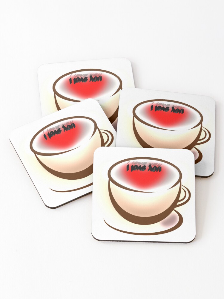 I Love You Baby I Love You So I Love You Allah A I Love You Baby Coasters Set Of 4 By Amin5 Redbubble