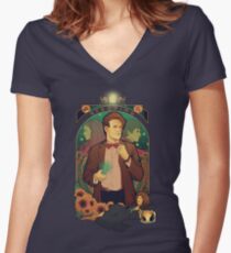 Geronimo! Women's Fitted V-Neck T-Shirt