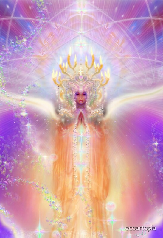"Divine Grace" by ecoartopia Redbubble