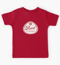 Pearl Lager Beer Kids Tee