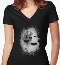Alice in Limbo Women's Fitted V-Neck T-Shirt