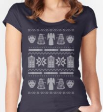 Who's Sweater Women's Fitted Scoop T-Shirt