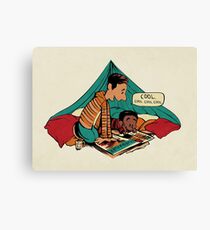 Troja und Abed's Dope Adventures Leinwanddruck