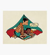 Troy and Abed's Dope Adventures Photographic Print