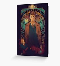 Allons-y Greeting Card