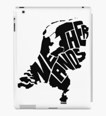 Netherlands Black iPad Case/Skin