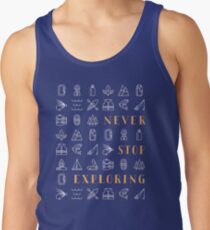 Never Stop Exploring Men's Tank Top