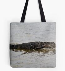 Lazy Gator Tote Bag