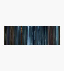 Moviebarcode: TRON: Legacy (2010) Photographic Print