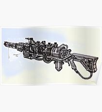 Plasma Rifle Conceptual Poster Poster