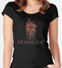 Sherlock - The Game Is On! Women's Fitted Scoop T-Shirt