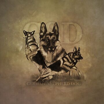 German Shepherd Dog - GSD Collage Jigsaw Puzzle for Sale by