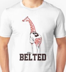 Belted Belt Giraffe Unisex T-Shirt