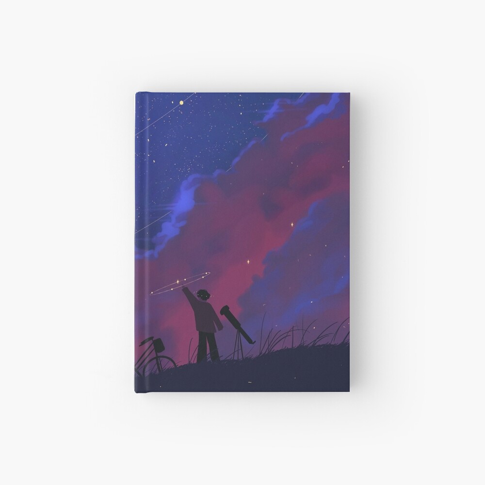 us, amongst the stars Hardcover Journal