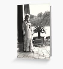 peoplescapes #349, lace Greeting Card