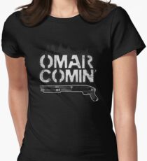 Omar Comin' Women's Fitted T-Shirt