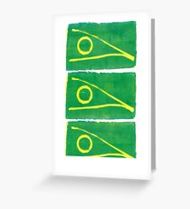Bird Beak Fish Mouth Person Waving Greeting Card