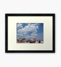 Beach Scene Framed Print