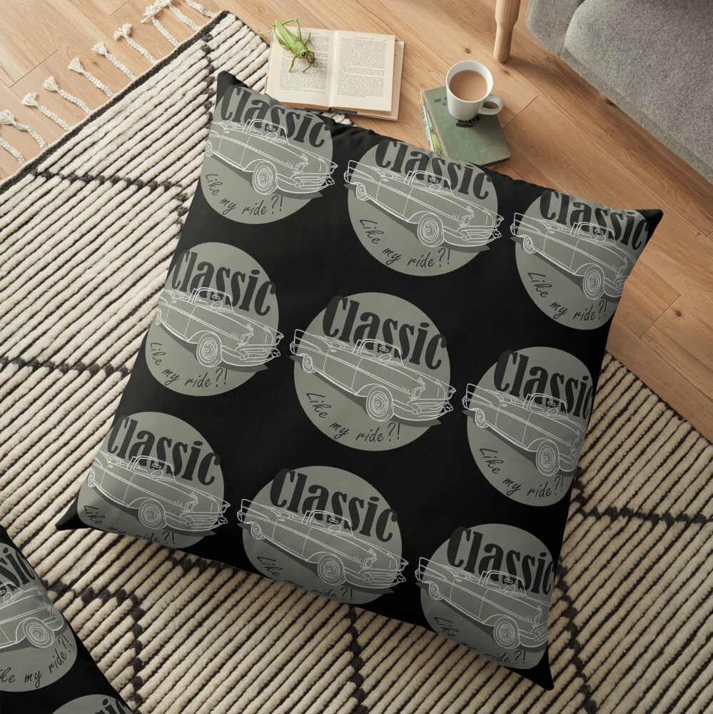 Classic, Like my ride?! Floor Pillow