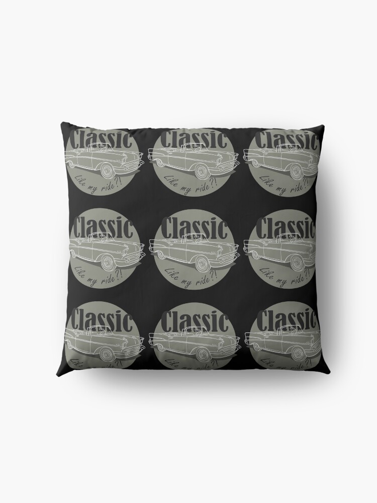 Alternate view of Classic, Like my ride?! Floor Pillow