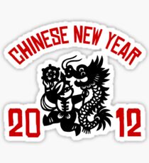 Chinese New Year 2012 Sticker