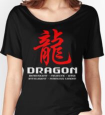 Chinese Zodiac Dragon Characteristics Women's Relaxed Fit T-Shirt