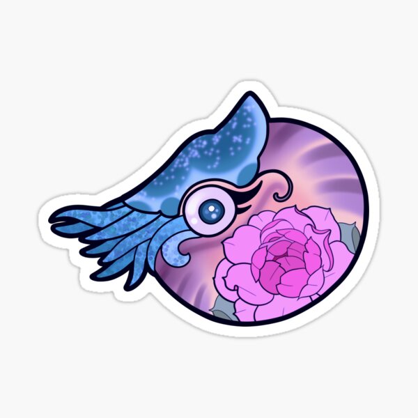 SQUID STICKER (purple) Sticker