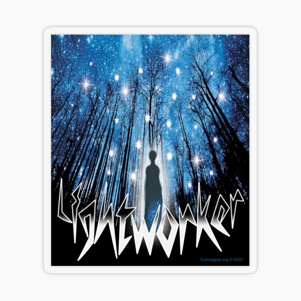 Lightworker Transparent Sticker