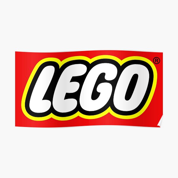 Lego Logo Posters | Redbubble