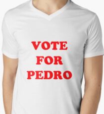 Vote for Pedro Men's V-Neck T-Shirt