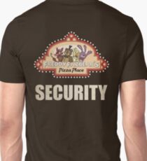 Five Nights at Freddy's - FNAF - Freddy Fazbear's Security Logo Unisex T-Shirt