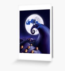 My Little Pony - MLP - Nightmare Before Christmas - Princess Luna's Lament Greeting Card