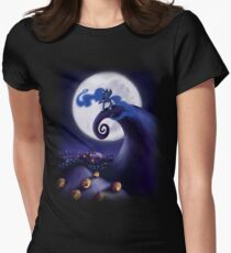 My Little Pony - MLP - Nightmare Before Christmas - Princess Luna's Lament Women's Fitted T-Shirt