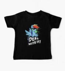 Mein kleines Pony - MLP - Rainbow Dash - Deal mit ihm Baby T-Shirt