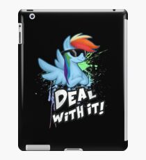 My Little Pony - MLP - Rainbow Dash - Deal With It iPad Case/Skin