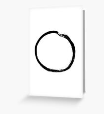 moon (haiga V) Greeting Card