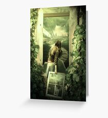 broken and lost Greeting Card