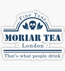 MoriarTea Blue Sticker