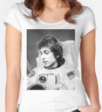 ASTRONAUT BOB Women's Fitted Scoop T-Shirt